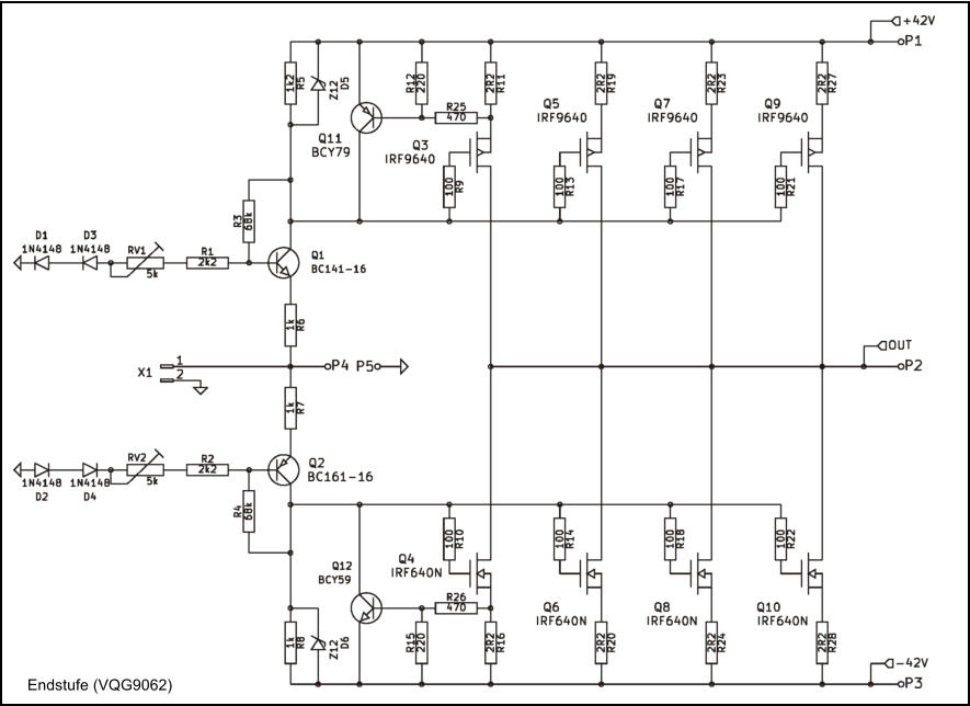 Endstufe (VQG9062)