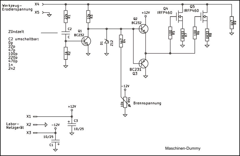 Maschinen-Dummy