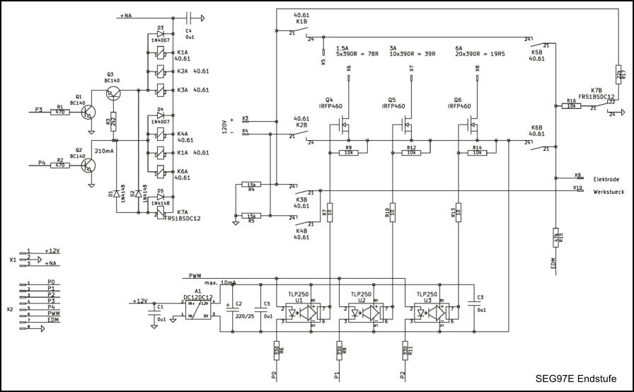 SEG97E Endstufe