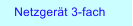 Netzgert 3-fach