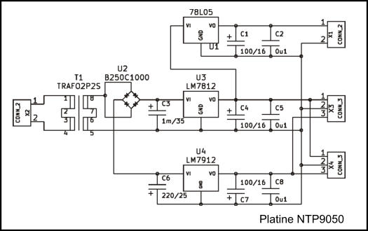 Platine NTP9050