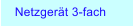 Netzgert 3-fach