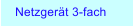 Netzgert 3-fach