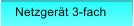 Netzgert 3-fach Netzgert 3-fach