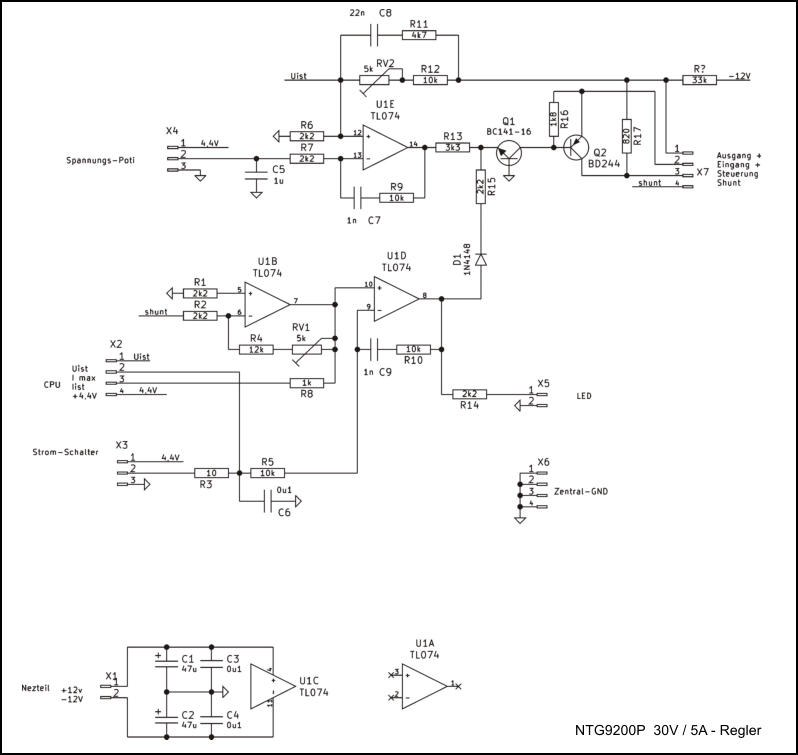 NTG9200P  30V / 5A - Regler