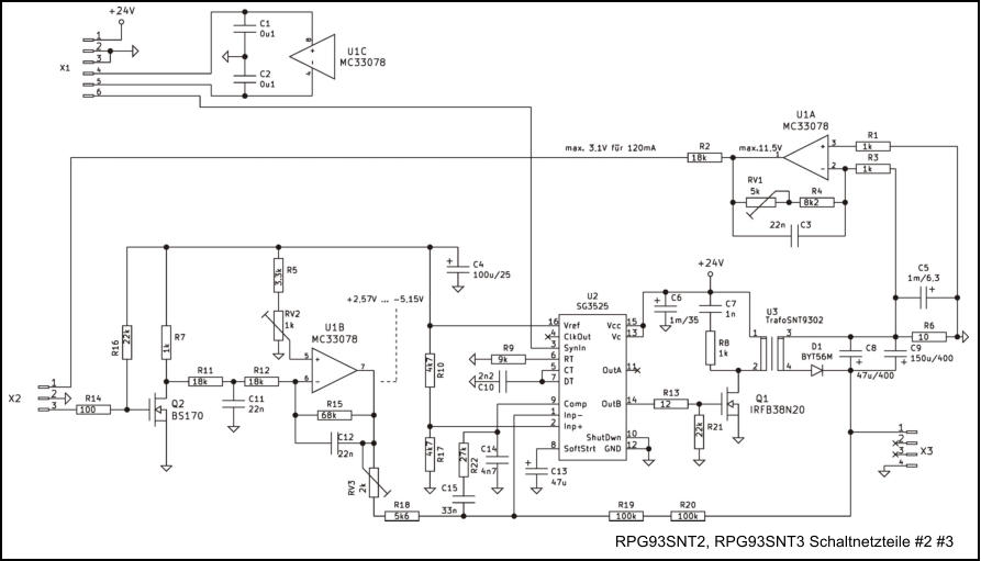 RPG93SNT2, RPG93SNT3 Schaltnetzteile #2 #3